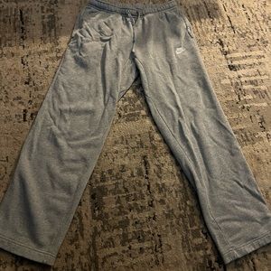 Nike gray sweat pants